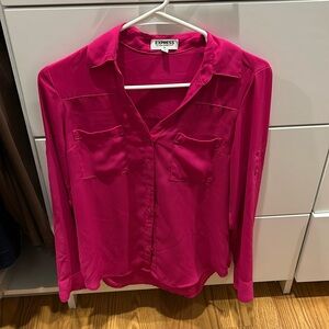 Express Portofino Shirt in Vibrant Pink